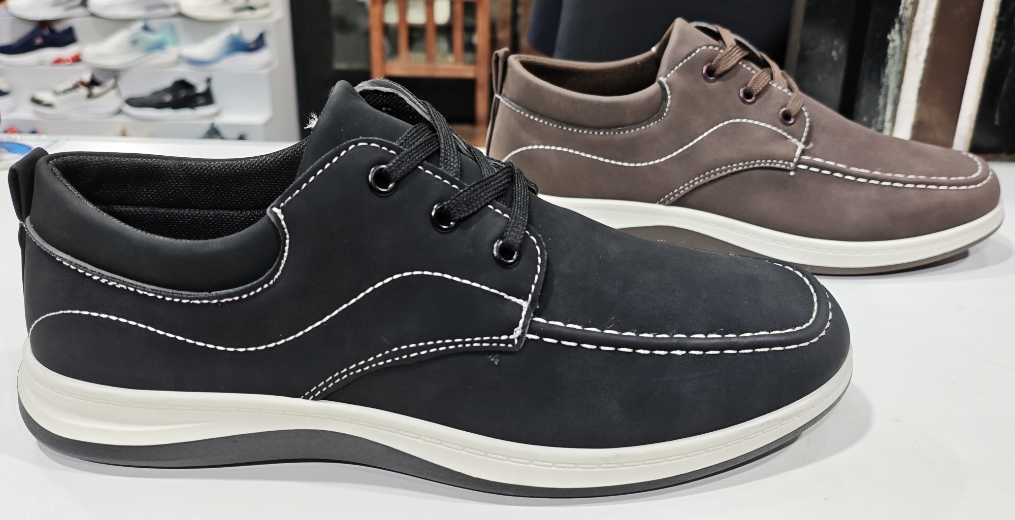 Zapato Mocasín Acordonado Urbano - Imagen 2