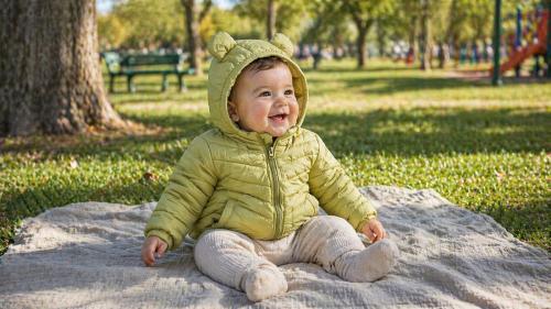 Campera con Piel y Capucha Desmontable