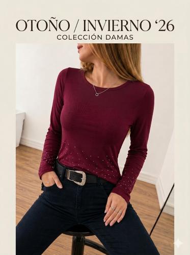 Camiseta Modal con Brillo