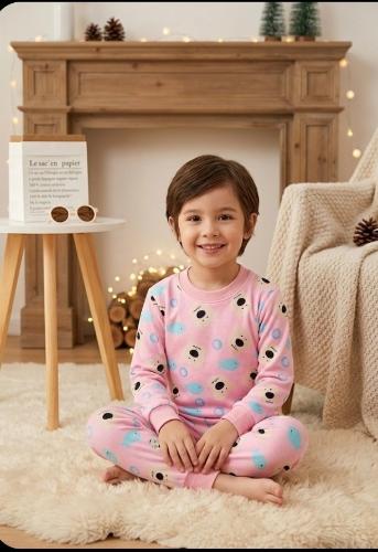 Pijamas Conjunto Frizados Importado - Miniatura 2