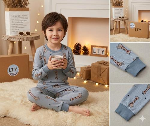 Pijamas Conjunto Frizados Importado - Miniatura 3