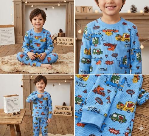 Pijamas Conjunto Frizados Importado - Miniatura 5