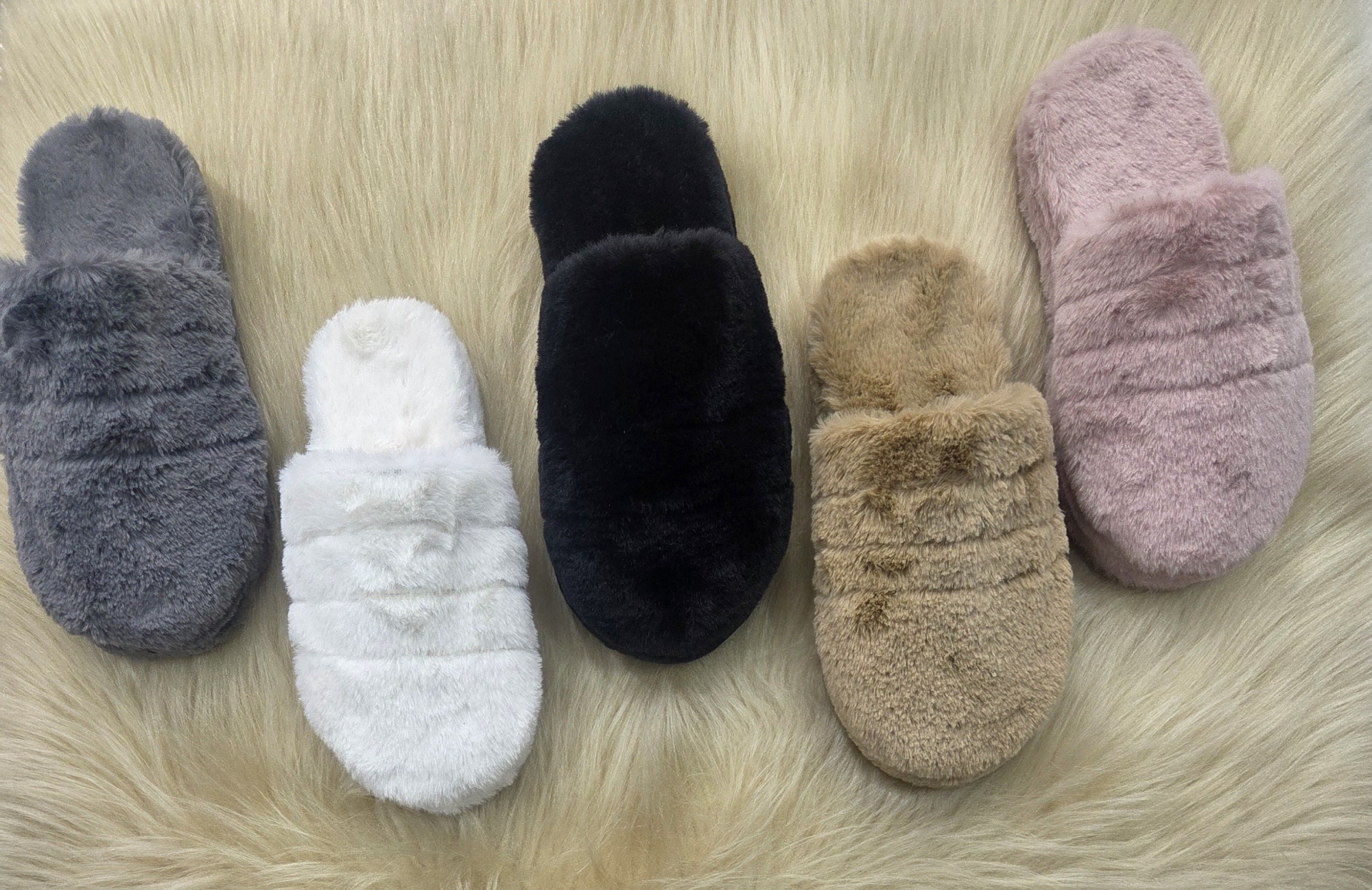 Pantuflas Castorino / Pelo de Conejo - Imagen 3