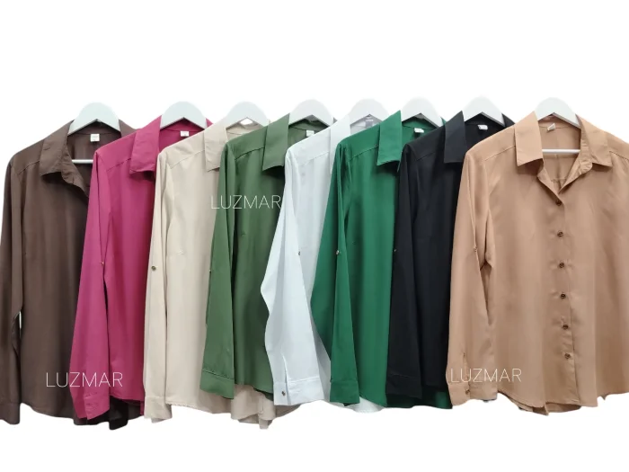 Camisas Lisas Manga Larga (especial)