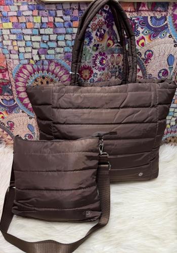 Set de Bolso Morral  Puffer