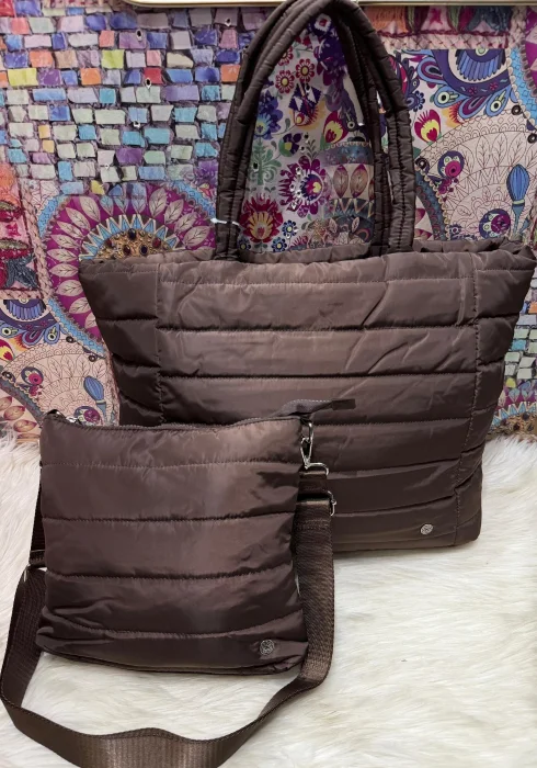 Set de Bolso Morral  Puffer
