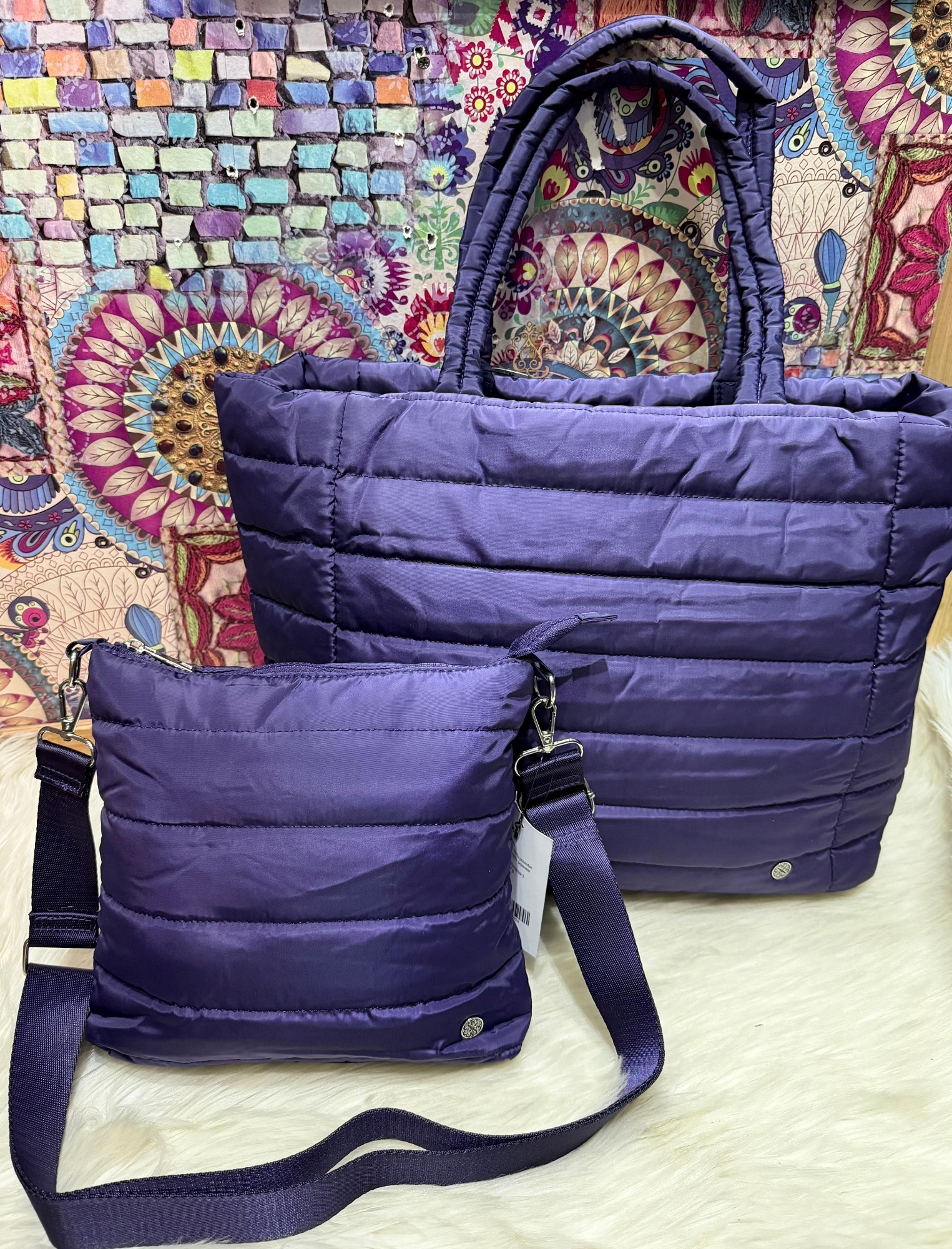Set de Bolso Morral Puffer - Imagen 2