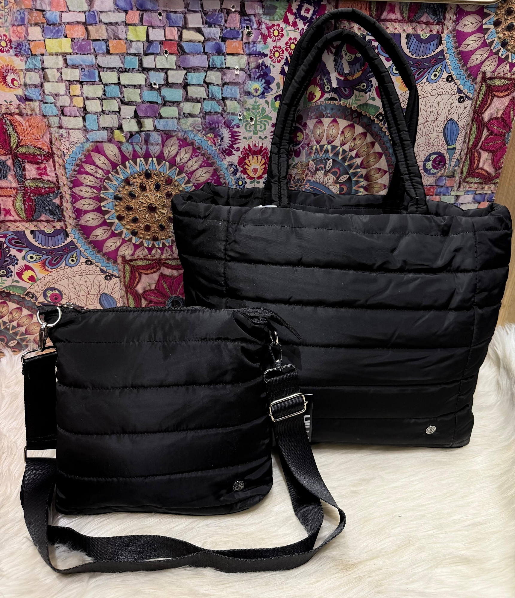 Set de Bolso Morral Puffer - Imagen 3