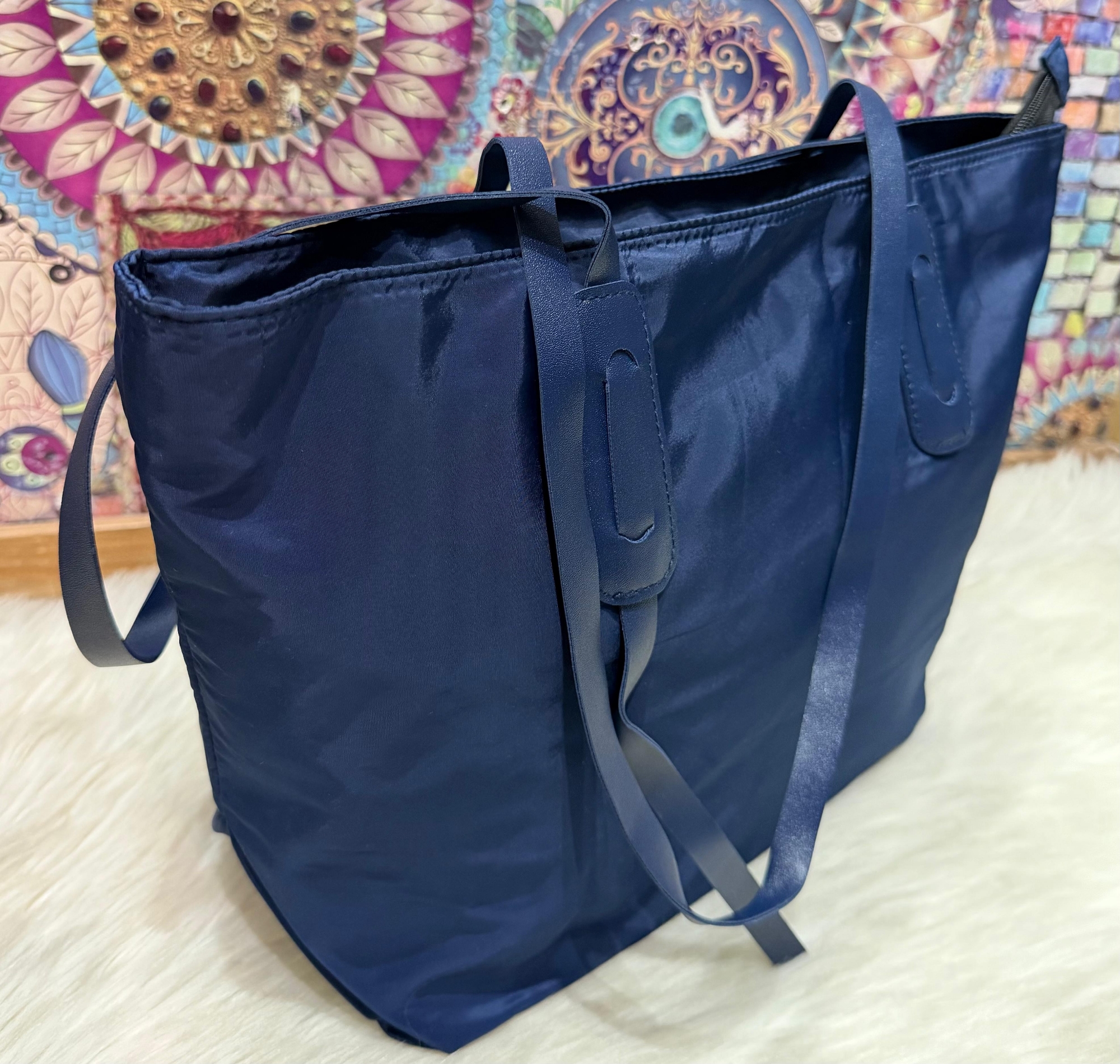 Cartera de Tela Impermiable Amplia Entra una Carpeta  A4 - Imagen 2