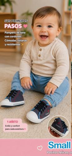 Bota de Lona Linea Bebe Pampero