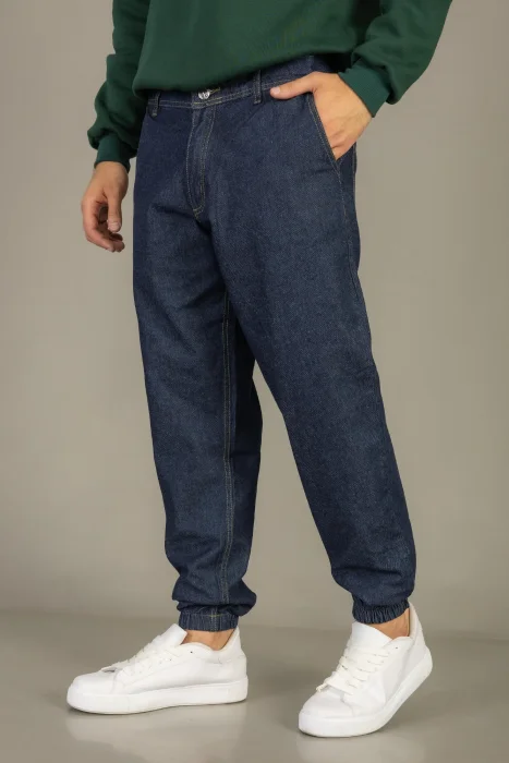 Jogger Liso Azul Arenado