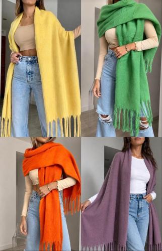 Bufandones Nube Lisos