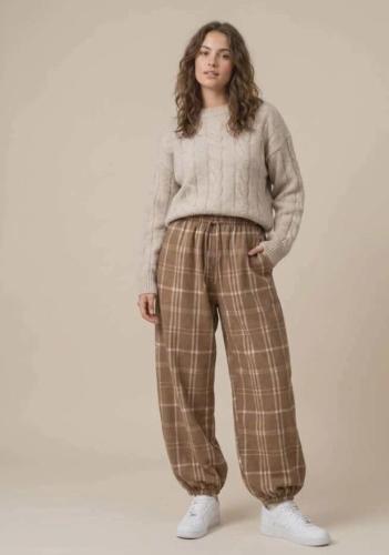 Pantalon Ballon de Villela a Cuadros