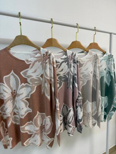 Sweater Estampado Flor