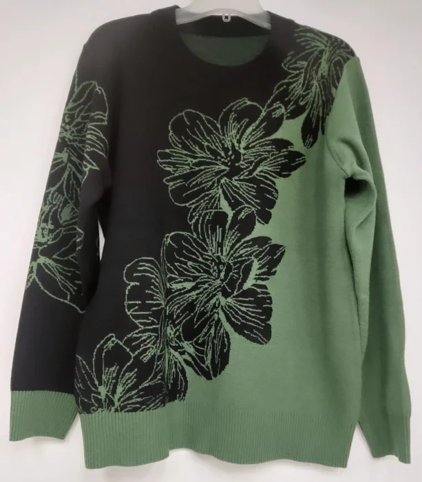 Sweater Flor de Bremer Doble Hilo