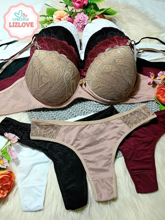 Conjunto Armado  Encaje y Lycra