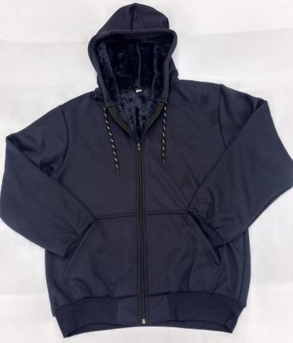 Campera Lisa con Piel - Miniatura 2