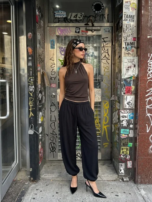 Pant Bombacho  Poplin