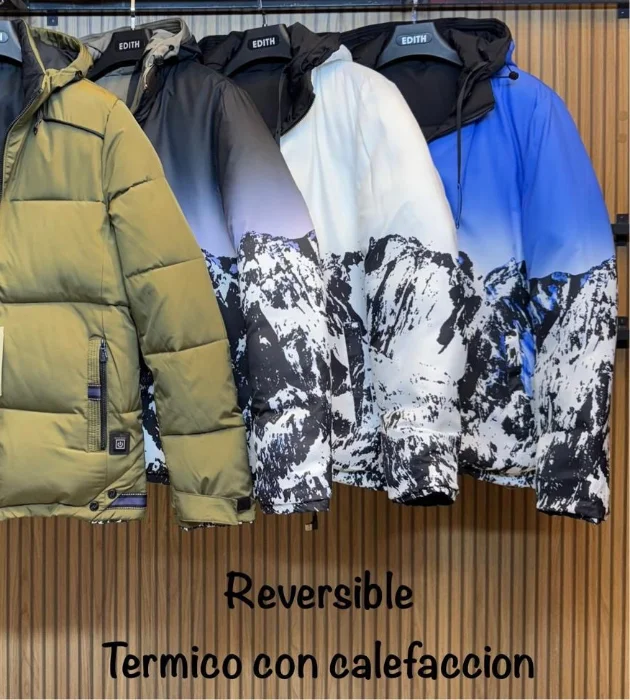 Campera Estufa hasta 45 Grados  Reversible