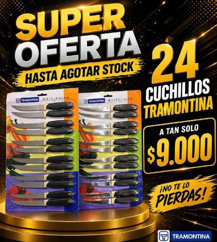 Combo Cuchillos Tramontina