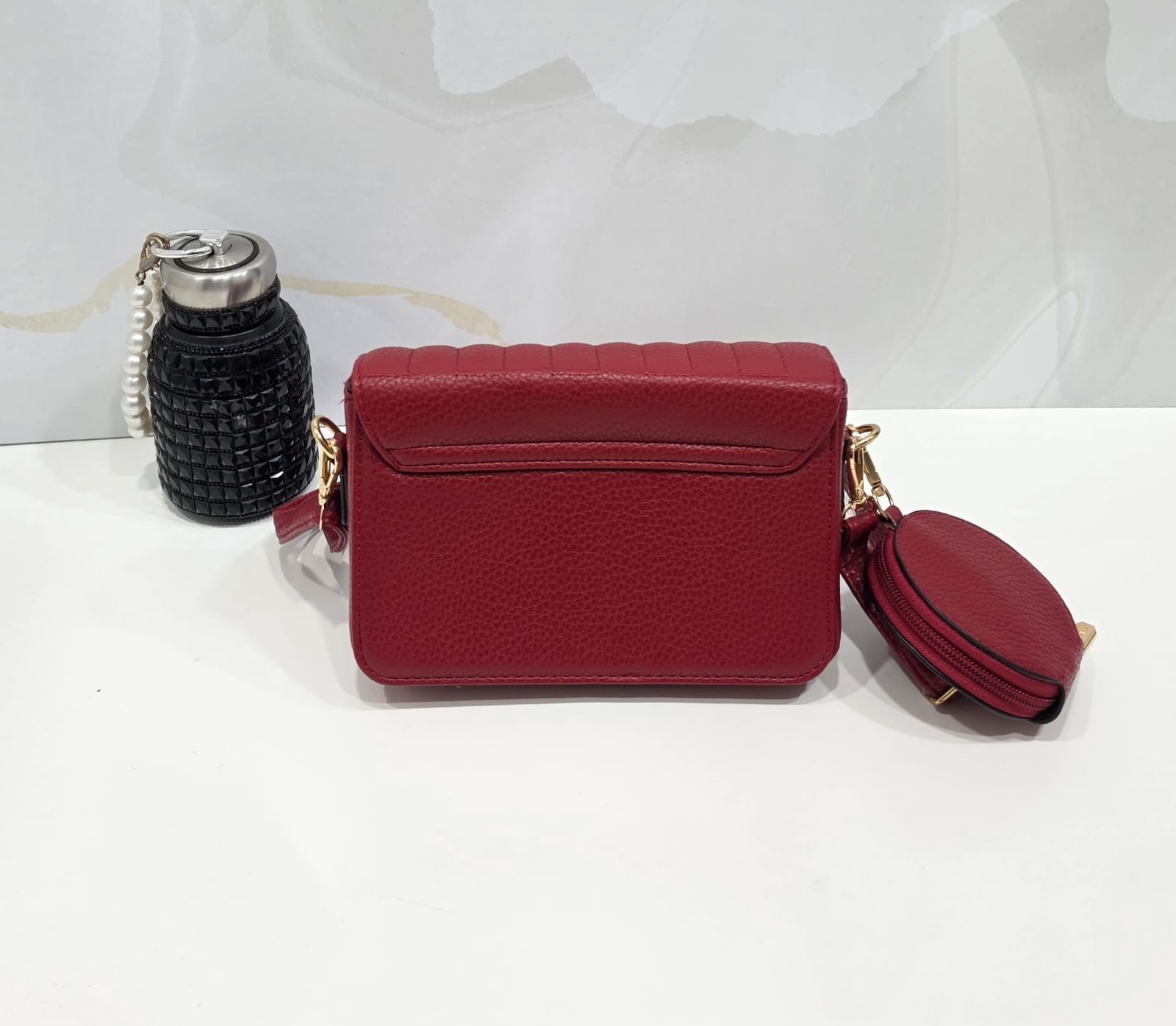 Morral de Cuero Pu Excelente Calidad - Imagen 5