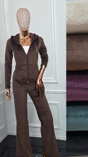 Conjunto  de  Plush Bifaz ( Brown