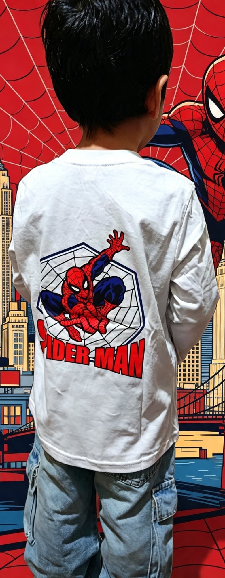Remera Manga Larga Spiderman - Imagen 2