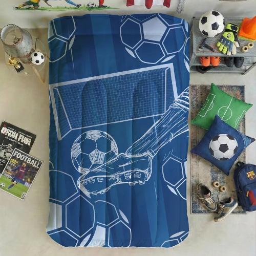 Acolchado Infantil Piñata Campeones 1 1/2 Plaza Reversible Súper Abrigo Linea Trendy