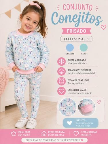 Conjunto de Frisa Beba