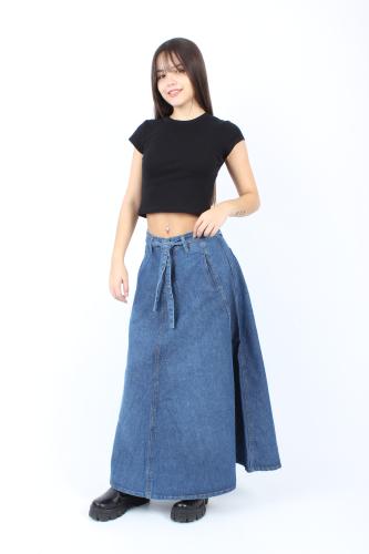 Pollera Larga Azul
