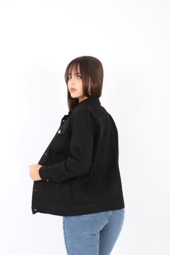 Campera Over Negro - Miniatura 3