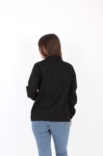 Campera Over Negro - Miniatura 4