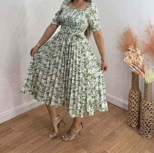 Vestidos Plisado Talle Unico - Miniatura 2