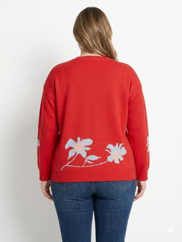 Sweater Bremer Doble Hilo Magnolia 2xl - Miniatura 2