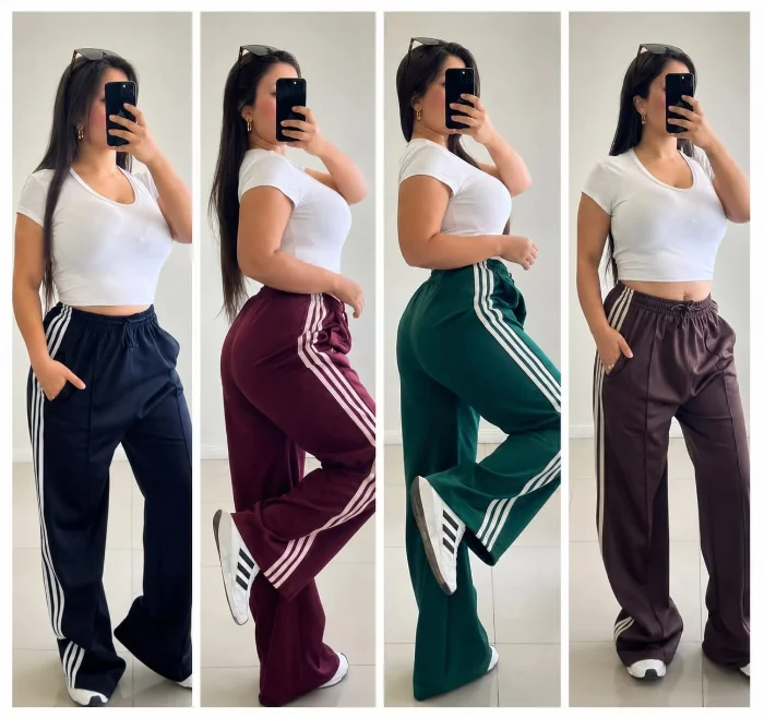 Pantalones Plazos Laycra de Dama sin Frisa Muy Linda Calidad