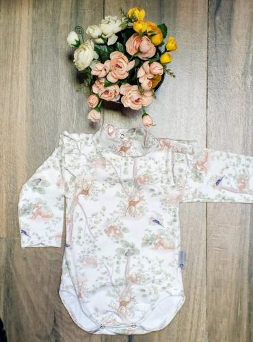 Bodi Beba en Algodón con Lycra Talle 1 al 5 - Miniatura 2