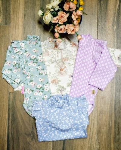 Bodi Beba en Algodón con Lycra Talle 1 al 5 - Miniatura 3