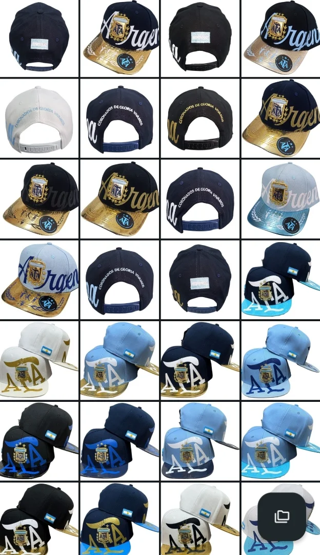 Gorras Afa Argentina Plana Premium Mundial
cientos de Modelos en Stock - Imagen 4