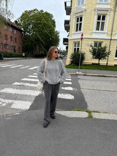 Sweater Lana Frizada con Trenzas - Miniatura 2
