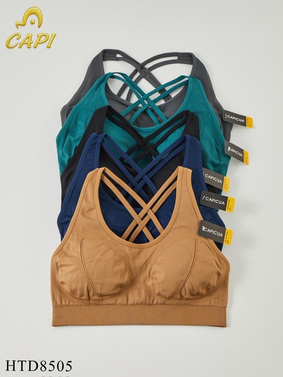 Top Seamless Capicua Tiritas Cruzadas..!! - Imagen 4