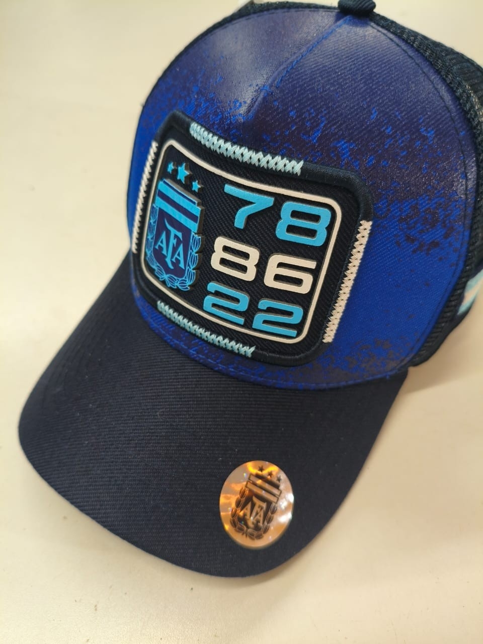 Gorra Afa con Red  Mundial Vamos  Argentina - Imagen 2