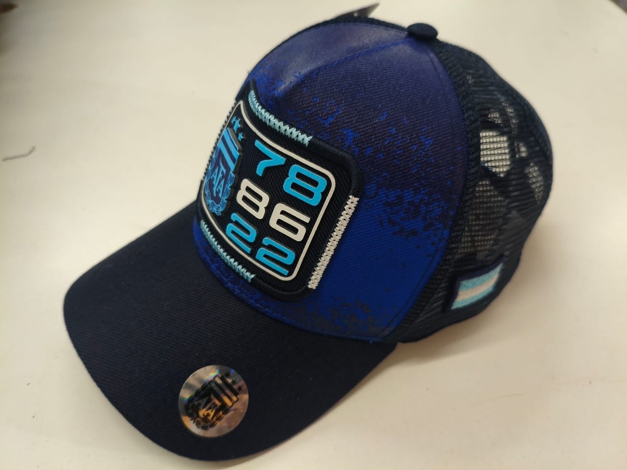 Gorra Afa con Red  Mundial Vamos  Argentina - Imagen 4