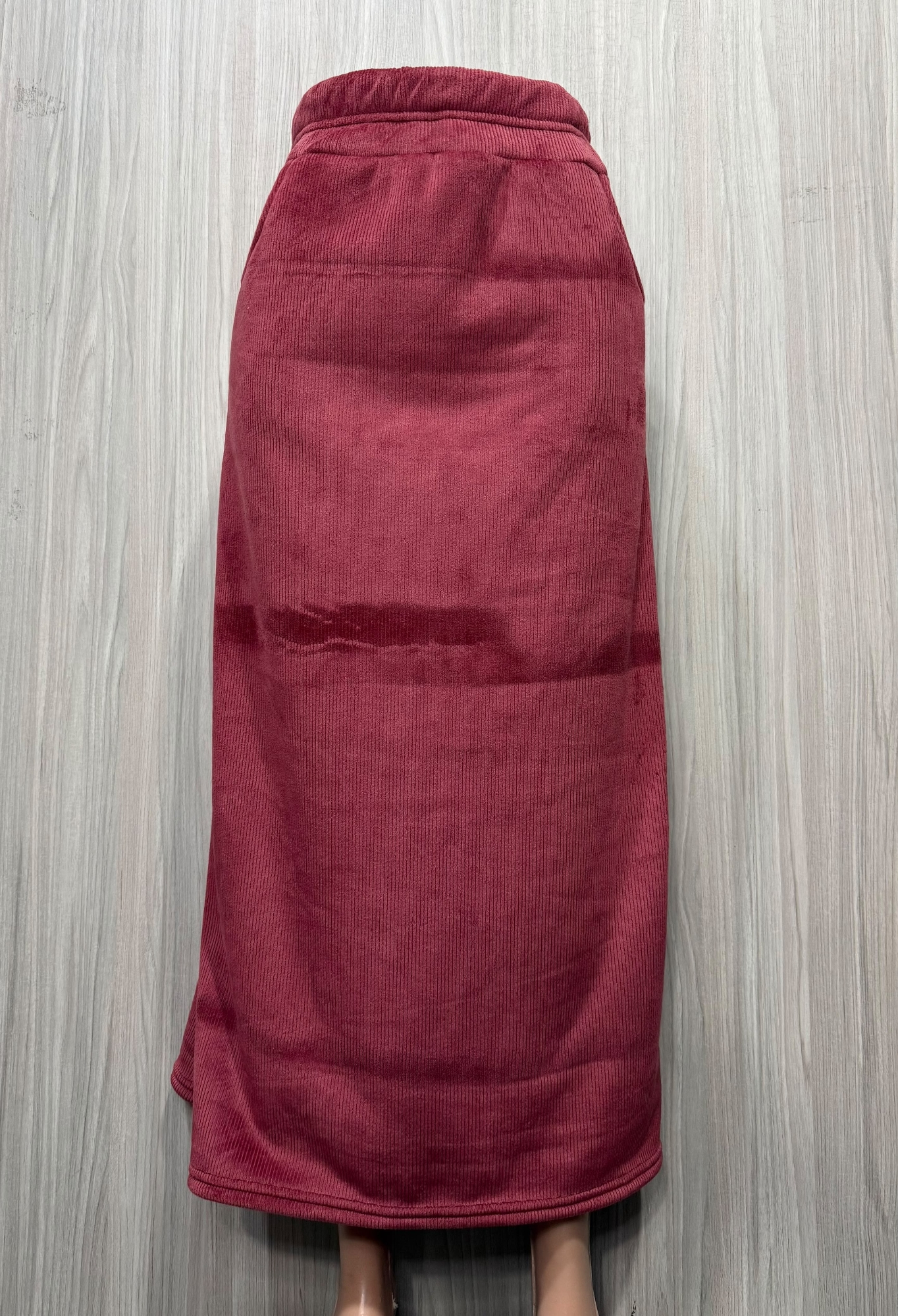 Pollera Corderoy con Piel - Imagen 2