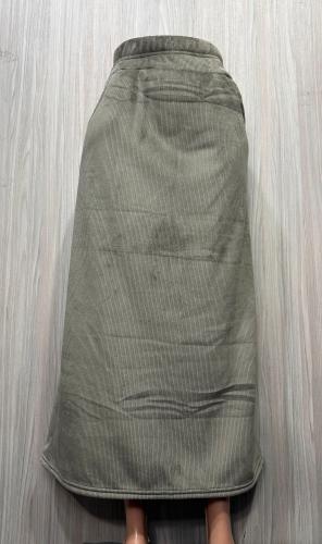 Pollera Corderoy con Piel - Miniatura 6