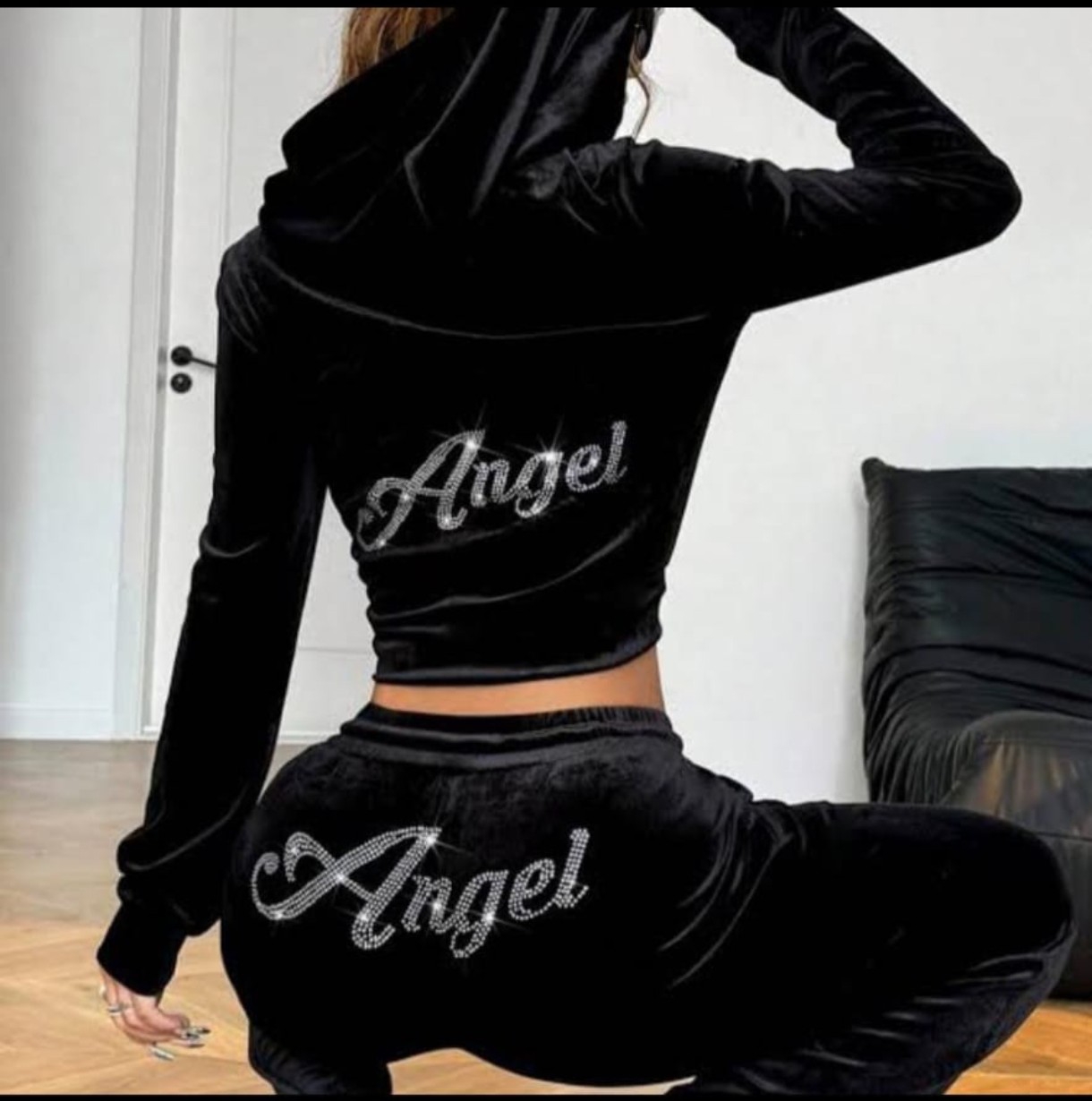 Conjunto Pluhs Bifas Detalle Angel - Imagen 1