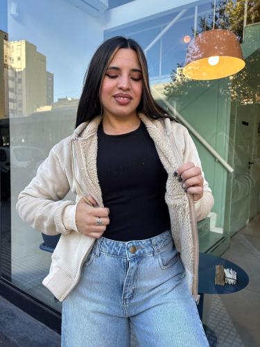 Campera con Piel - Miniatura 4