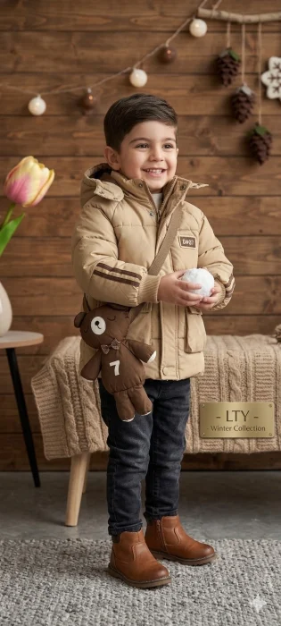 Cargo Abrigo Campera Niño Accesorio