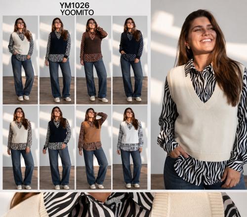 Sobrepuesta Camisa Larga