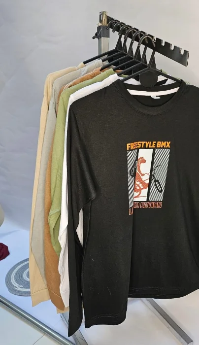 Remera Algodón M/larga Hombre