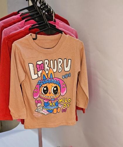 Remera Algodón Estampado Nena
